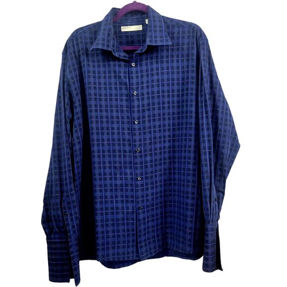 Vintage Perry Ellis Men's Long Sleeve Shirt Size XL - Picture 1 of 7